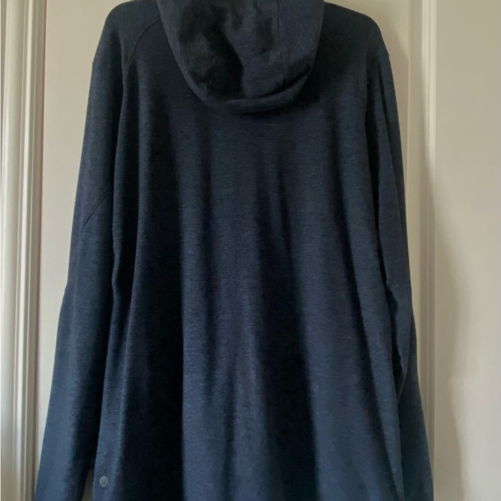 Lululemon Men’s Surge Full Zip Jacket Heathered blue XL - Picture 3 of 4